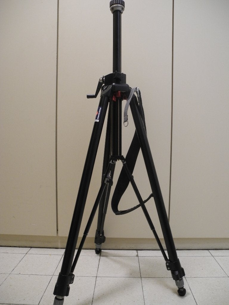 Manfrotto 058B professionele voet, Audio, Tv en Foto, Fotografie | Statieven en Balhoofden, Eenpoot, Ophalen of Verzenden, Zo goed als nieuw