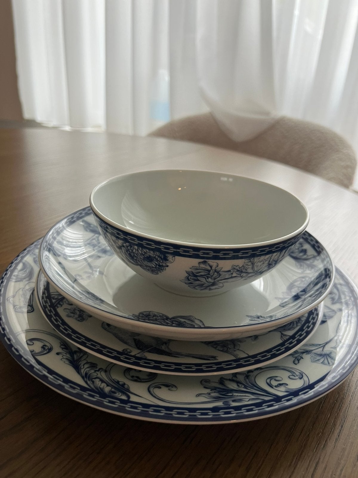Servies 6 personen niet gebruikt!, Antiek en Kunst, Antiek | Servies compleet, Ophalen