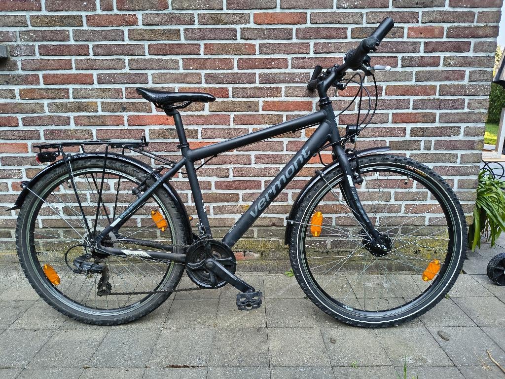 Jongensfiets 26 inch / 10-14 jaar, Fietsen en Brommers, Gebruikt, Velgrem, Versnellingen, Vermont
