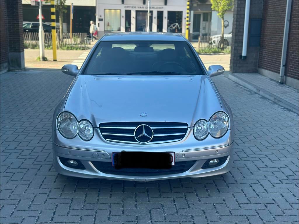 MERCEDES CLK220 AVANTGARDE AUTOMAAT COUPE START RIJD PERFECT, Autos, Cuir, Achat, Diesel, Automatique