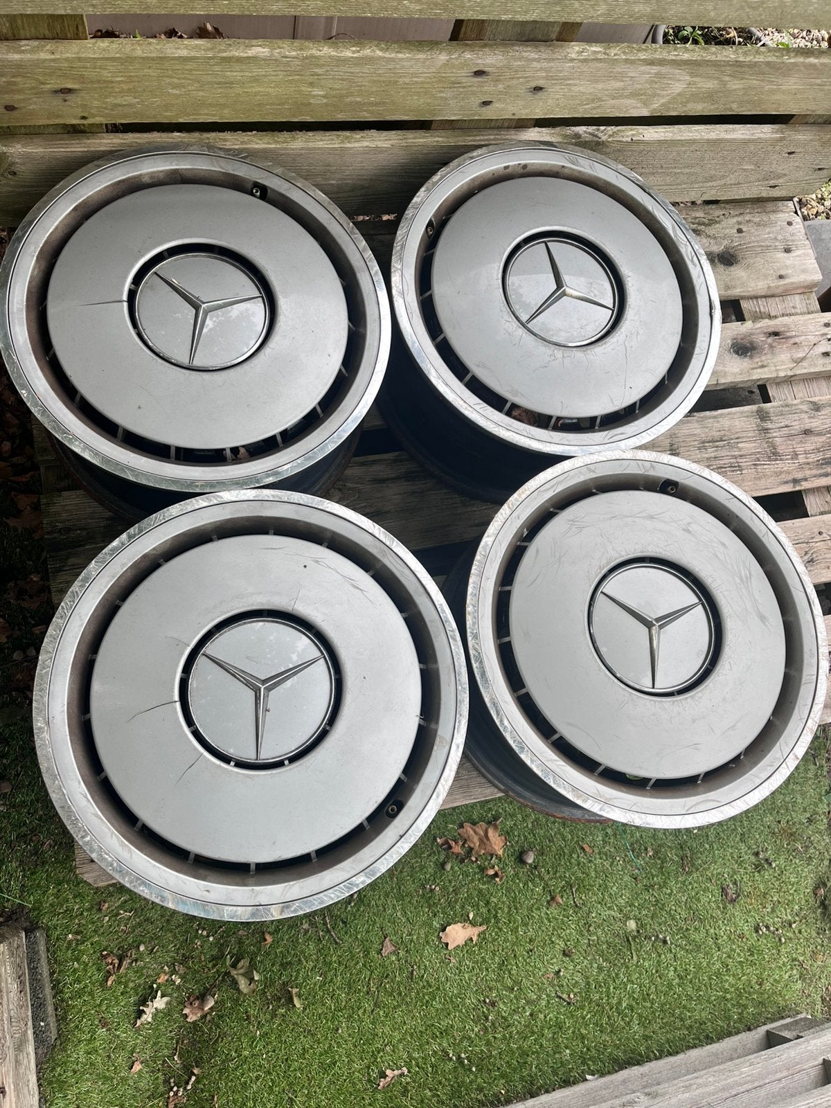 Roues Mercedes W124 - W201 avec housses, Enlèvement, Pneu(s)