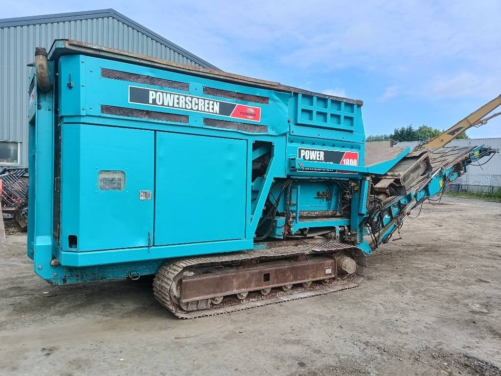 Powerscreen powershredder 1800 shredder wood waste magnet, Zakelijke goederen