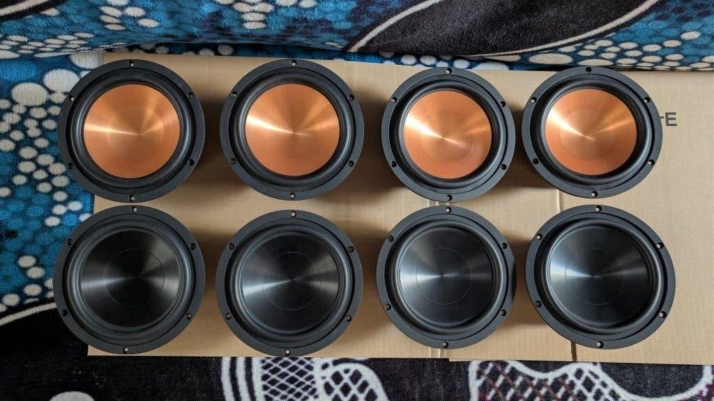 Midbass 6,5" membranes Alu anodisé, Enlèvement, Comme neuf, 60 à 120 watts