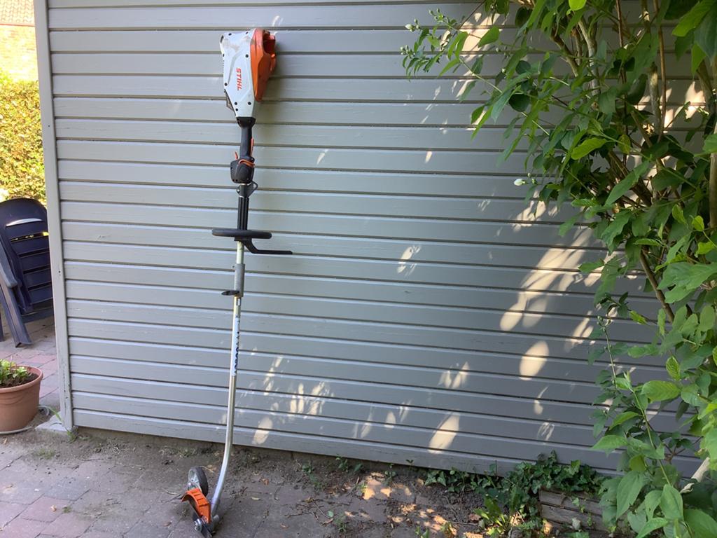 Combisysteem Stihl, Enlèvement, Utilisé
