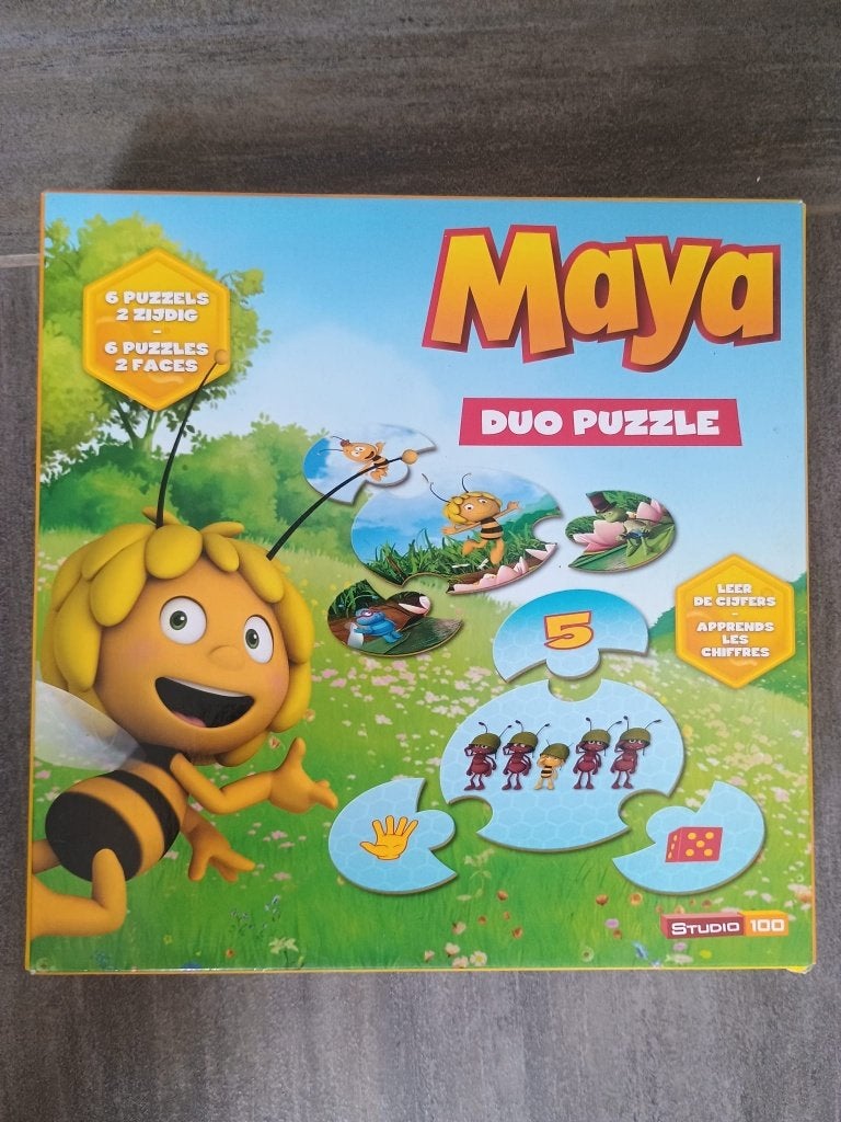 Maya duo puzzel, Enlèvement, Utilisé, Puzzles