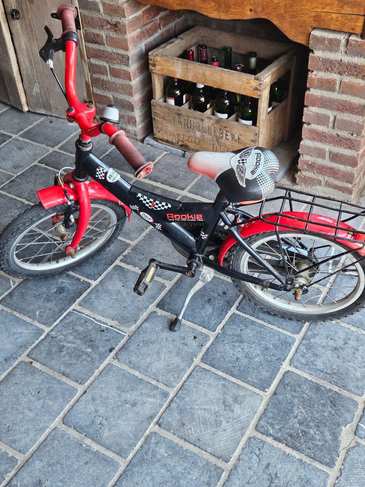 Kinderfiets tot 5 a 6 j, Ophalen