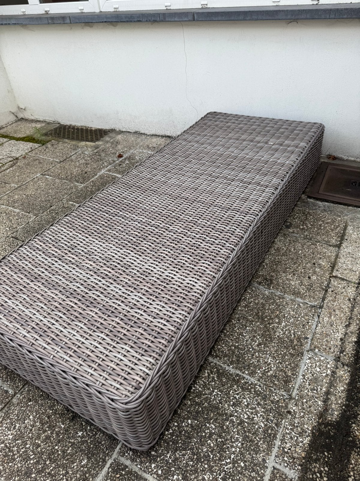 2 luxe Ligbedden, Jardin & Terrasse, Chaises longues, Enlèvement, Comme neuf, Synthétique
