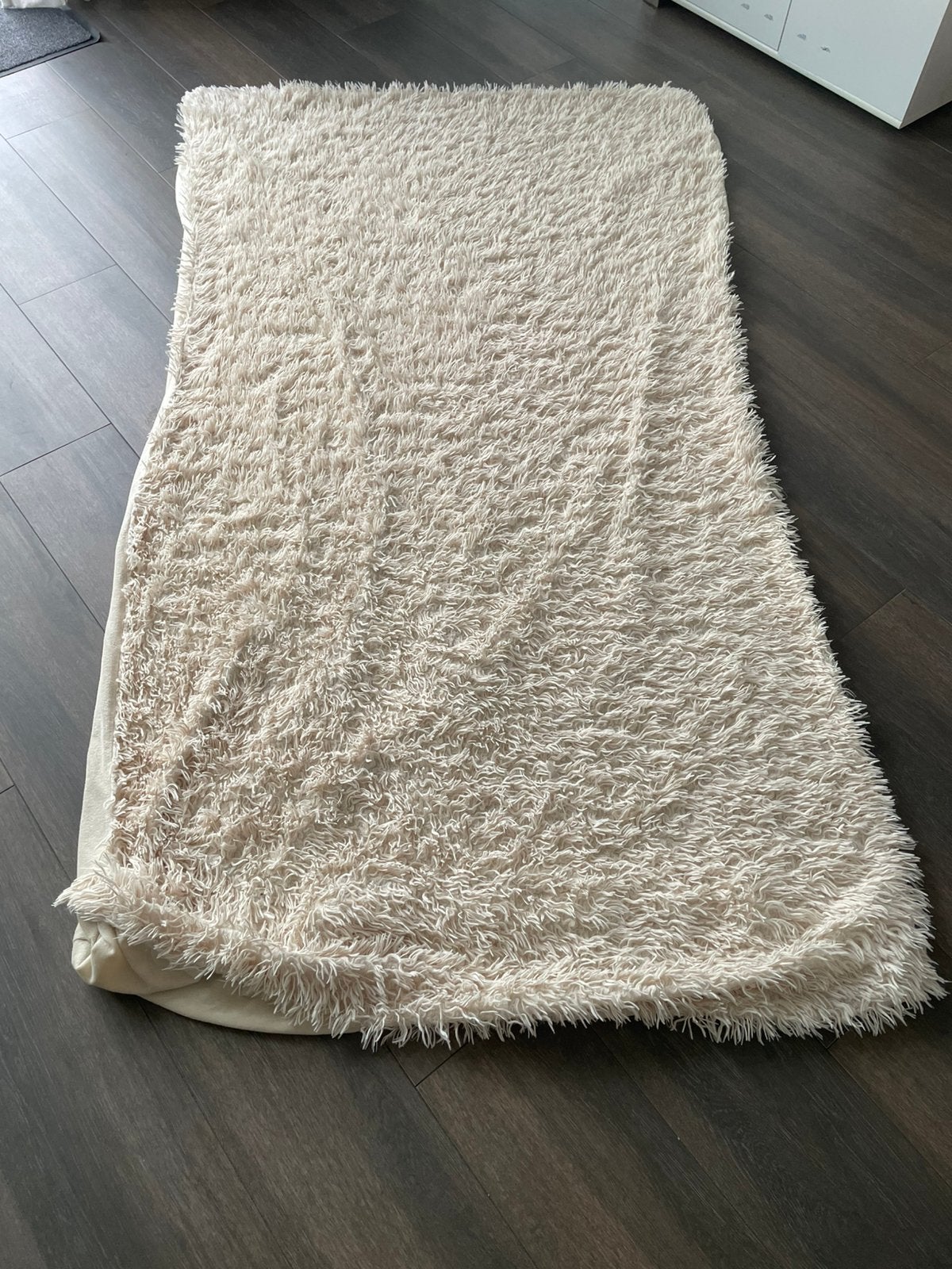 Mooi fluffie donsovertrek voor 1 persoonsbed, Maison & Meubles, Accessoires pour la Maison | Plaids & Couvertures, Enlèvement