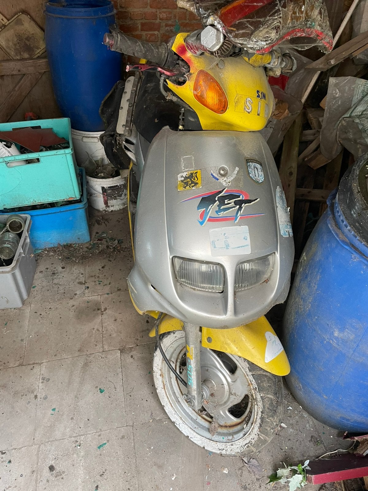 Brommer sym, Vélos & Vélomoteurs, Vélomoteurs & Scooters bridés, Enlèvement, Utilisé, SYM