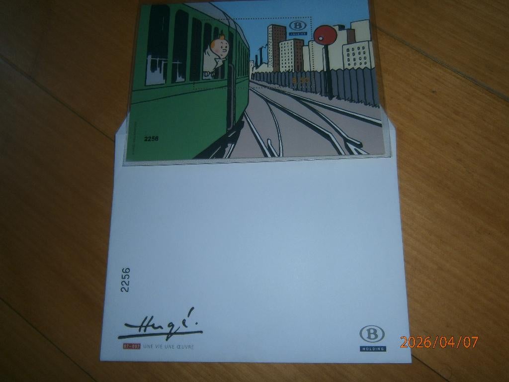 TINTIN, Envoi, Neuf