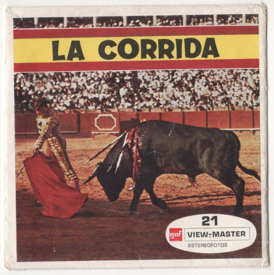 View-master La Corrida C 255 Boekje in het Spaans, Ophalen of Verzenden