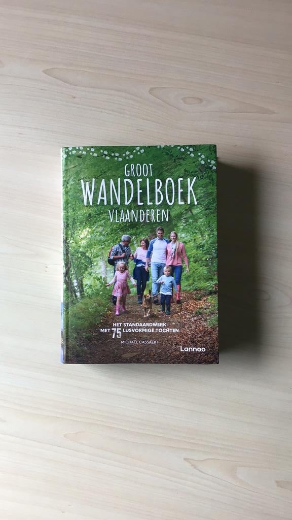Michaël Cassaert - Groot Wandelboek Vlaanderen NIEUW, Boeken, Ophalen, Michaël Cassaert