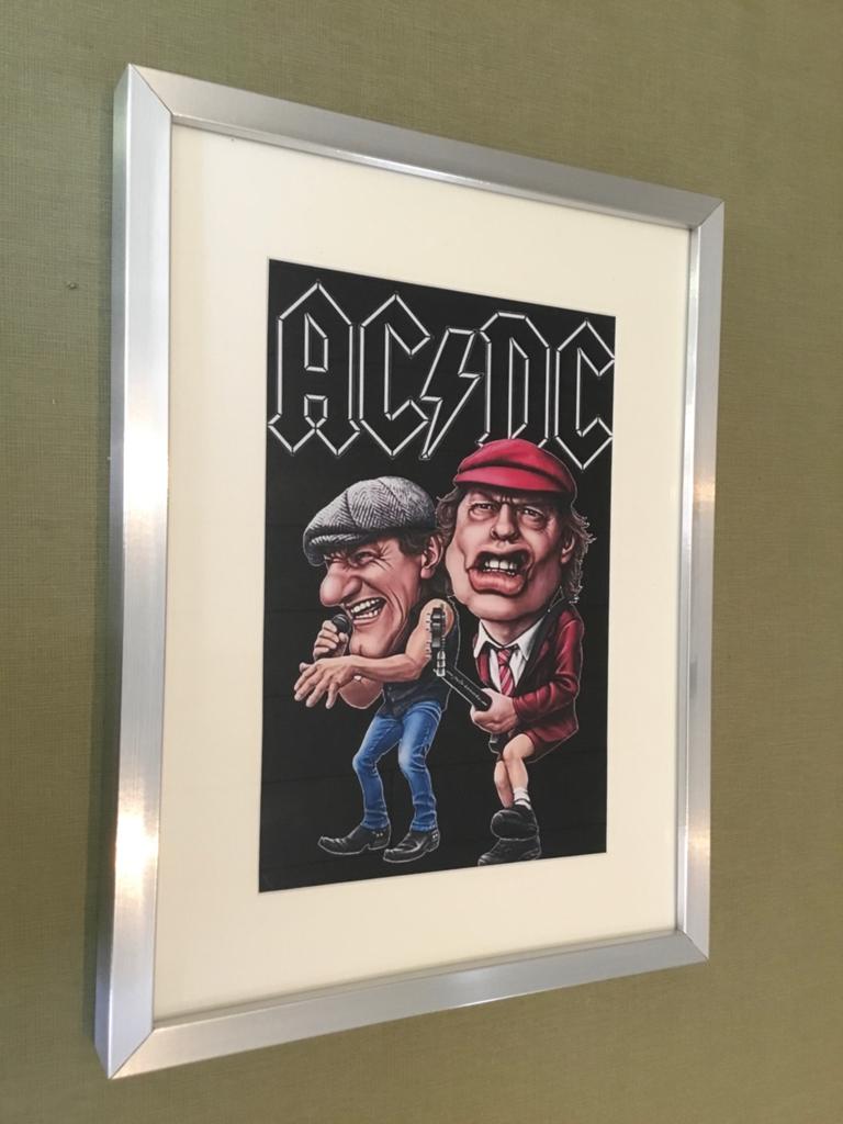 AC/DC decokader, Verzamelen, Ophalen of Verzenden, Zo goed als nieuw