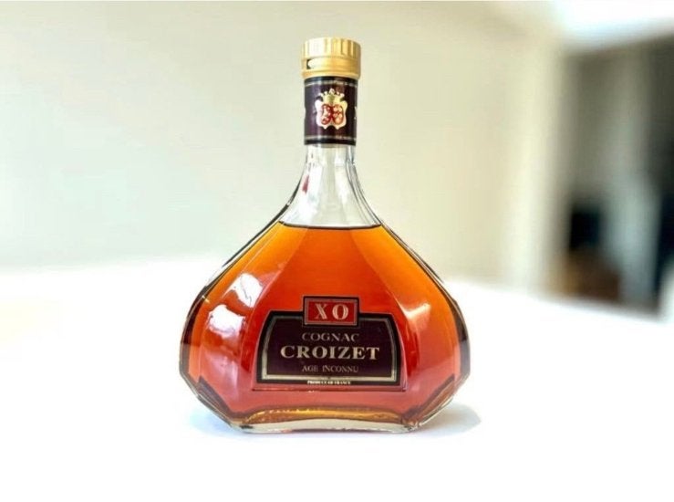 Croizet XO Cognac – 70 cl – oude verzegelde fles, Collections, Vins, Neuf, Pleine, Enlèvement, Autres types