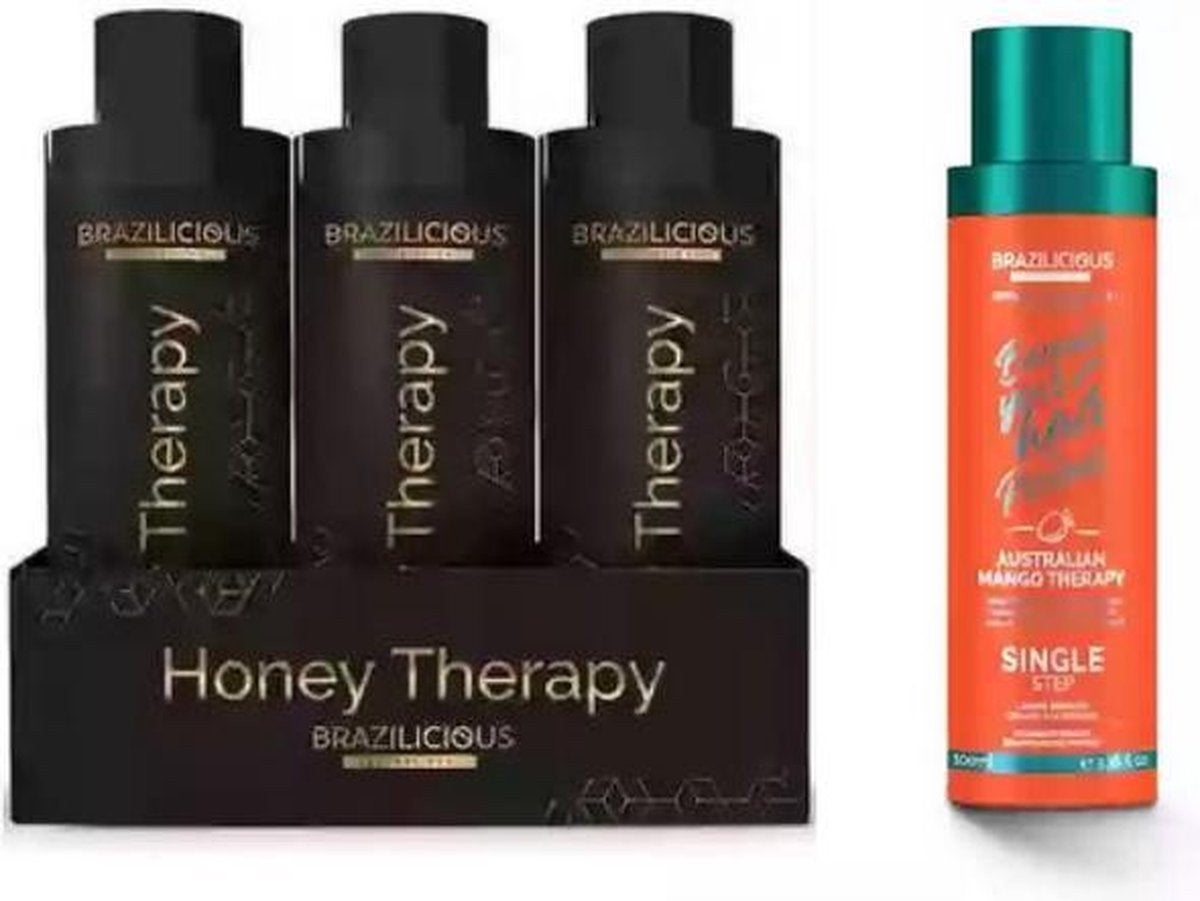 BraziliCious Keratine Mango Therapy, Ophalen of Verzenden, Nieuw, Haarverzorger of -hersteller