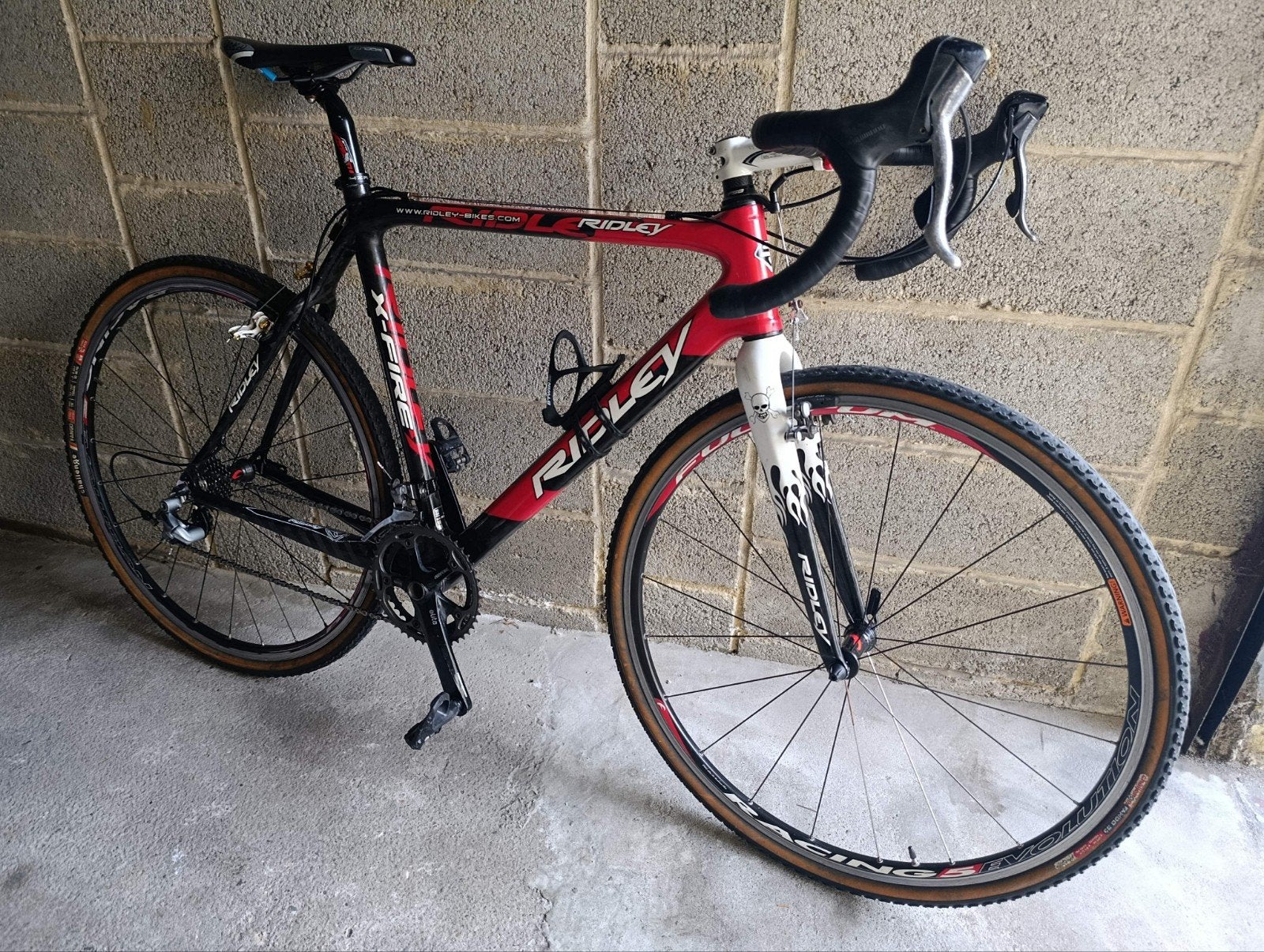 Ridley X-Fire full carbon cyclocross fiets maat 55, Ophalen, Gebruikt, Carbon, Heren