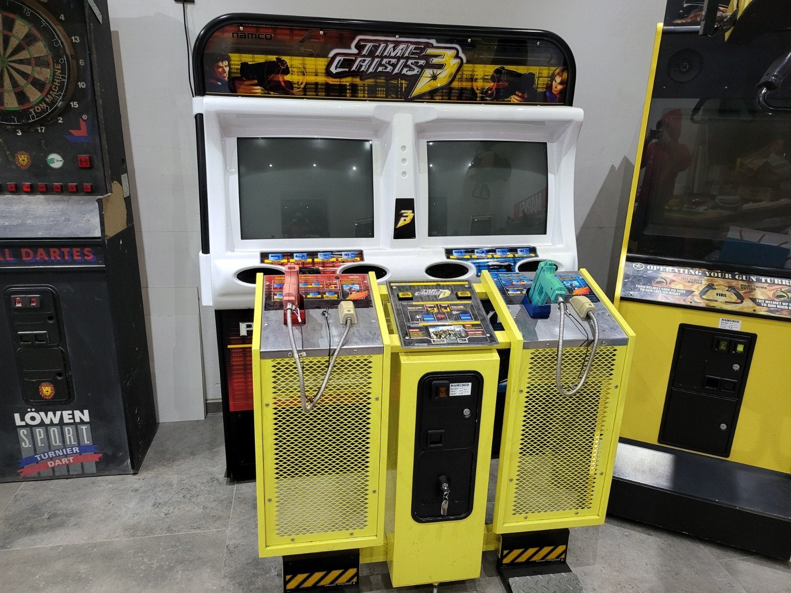 Time Crisis 3 Arcadegames in werkende staat