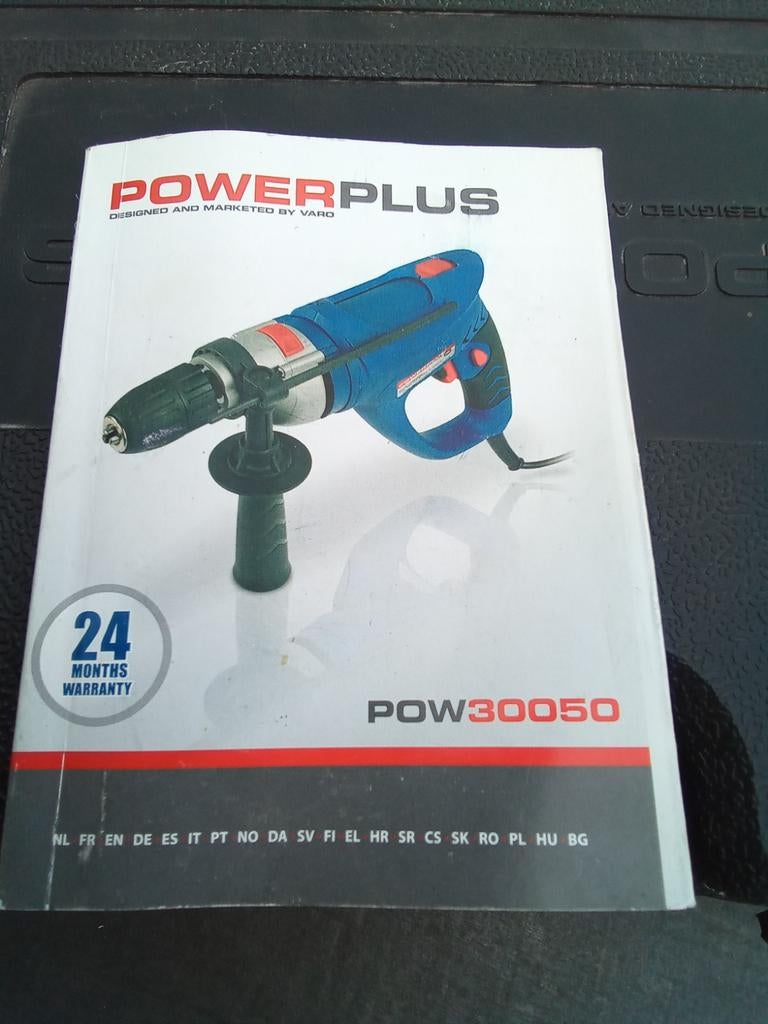 Boormachine Powerplus pow30050 als nieuw, Ophalen, Boormachine