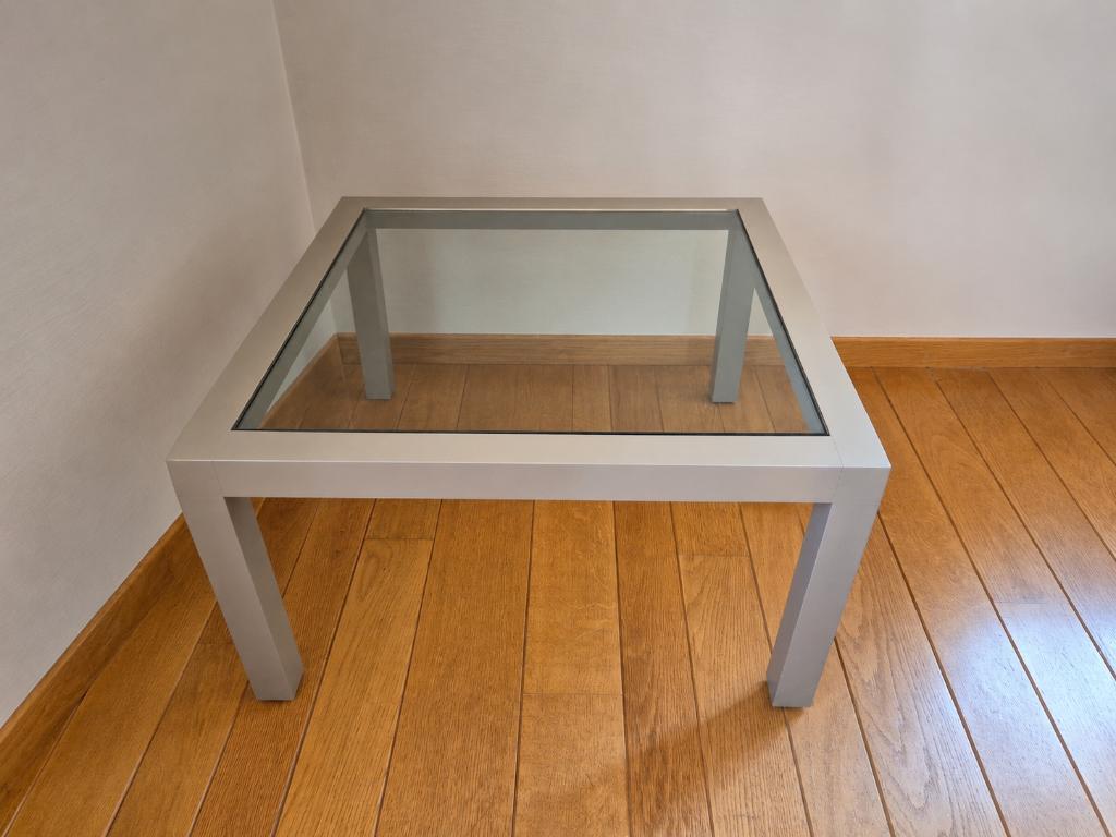 Salontafel (2 stuks), Huis en Inrichting, Ophalen, Gebruikt, 50 tot 100 cm, Vierkant
