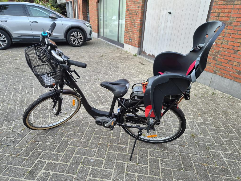 Elektrische Fiets met Kinderzitje (Matra), Ophalen, Zo goed als nieuw