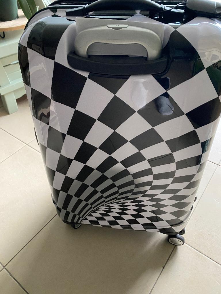 REISKOFFER, Plastique dur, Comme neuf, Enlèvement, 45 à 55 cm