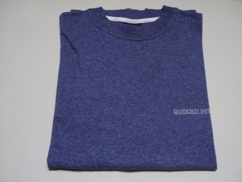 Kwaliteitsvol T-shirt Quiksilver / Maat S / Grijsblauw, Ophalen of Verzenden, Maat 46 (S) of kleiner