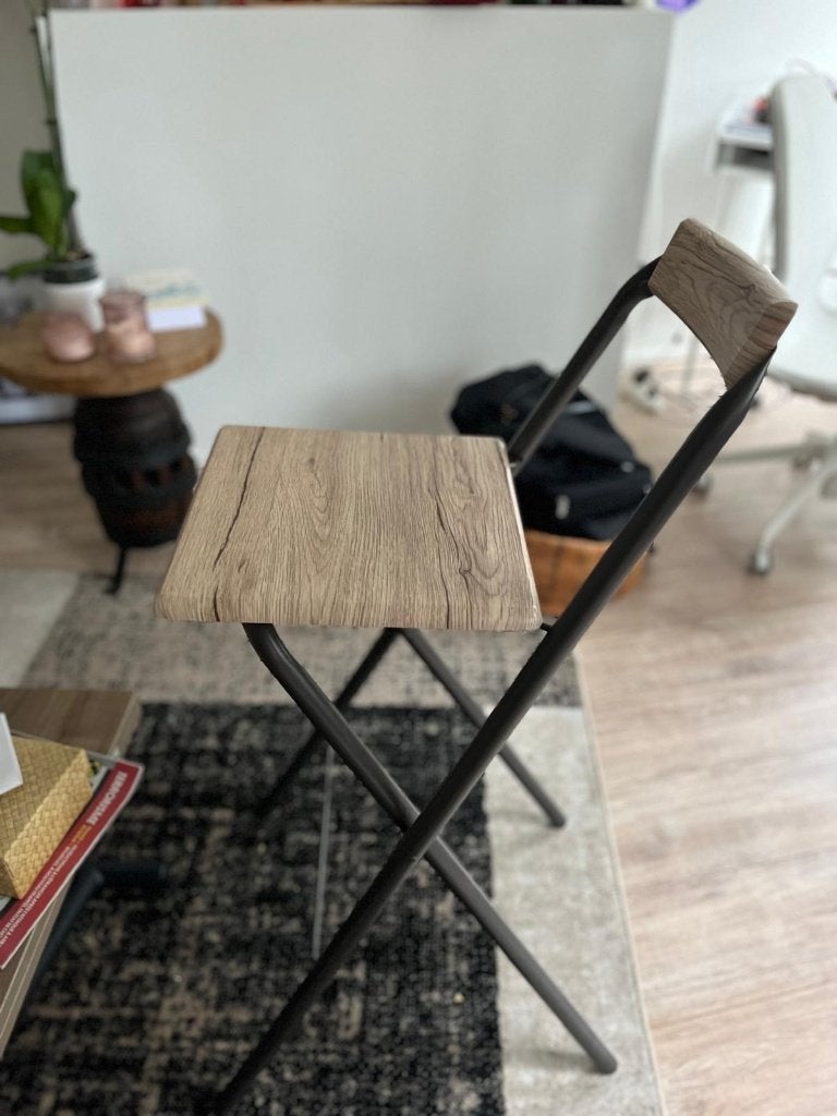 Tabouret Haut, Huis en Inrichting, Ophalen of Verzenden, Zo goed als nieuw, 1 kruk, Metaal