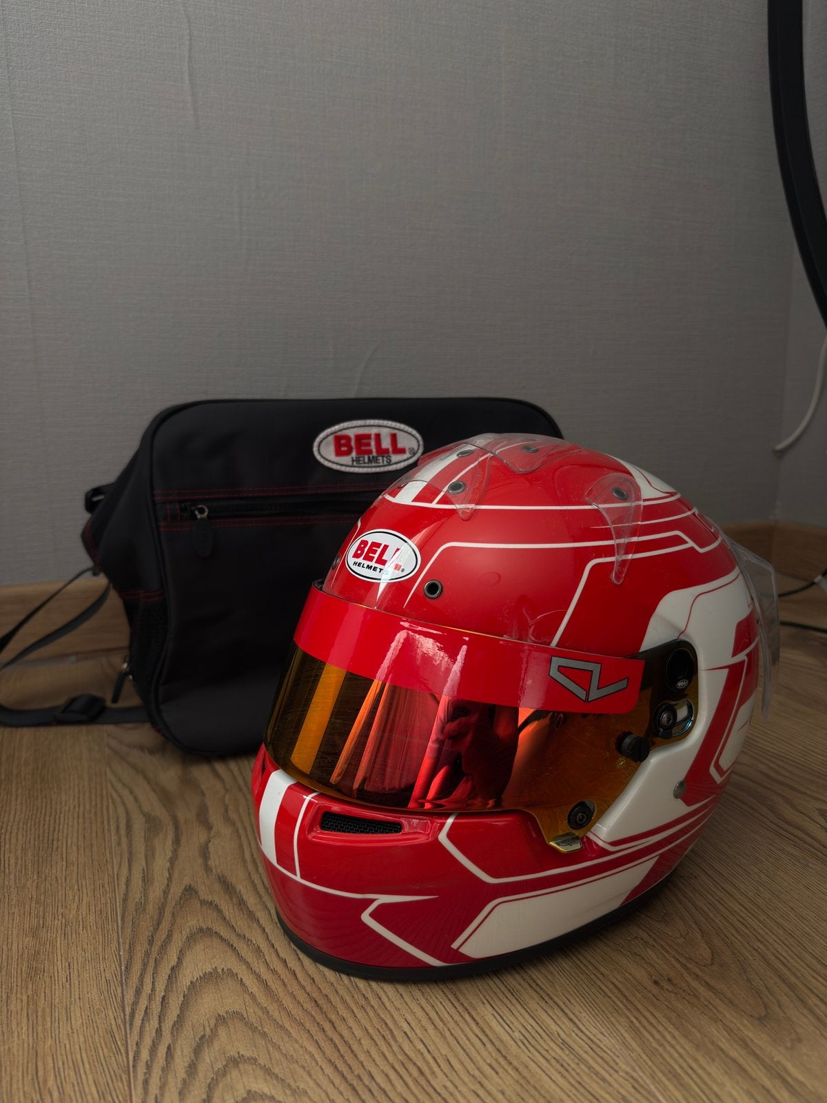 BELL KC7-CMR KART HELMET - CHARLES LECLERC, Motoren, Kleding | Motorhelmen, M, Dames, Nieuw zonder kaartje, Integraalhelm