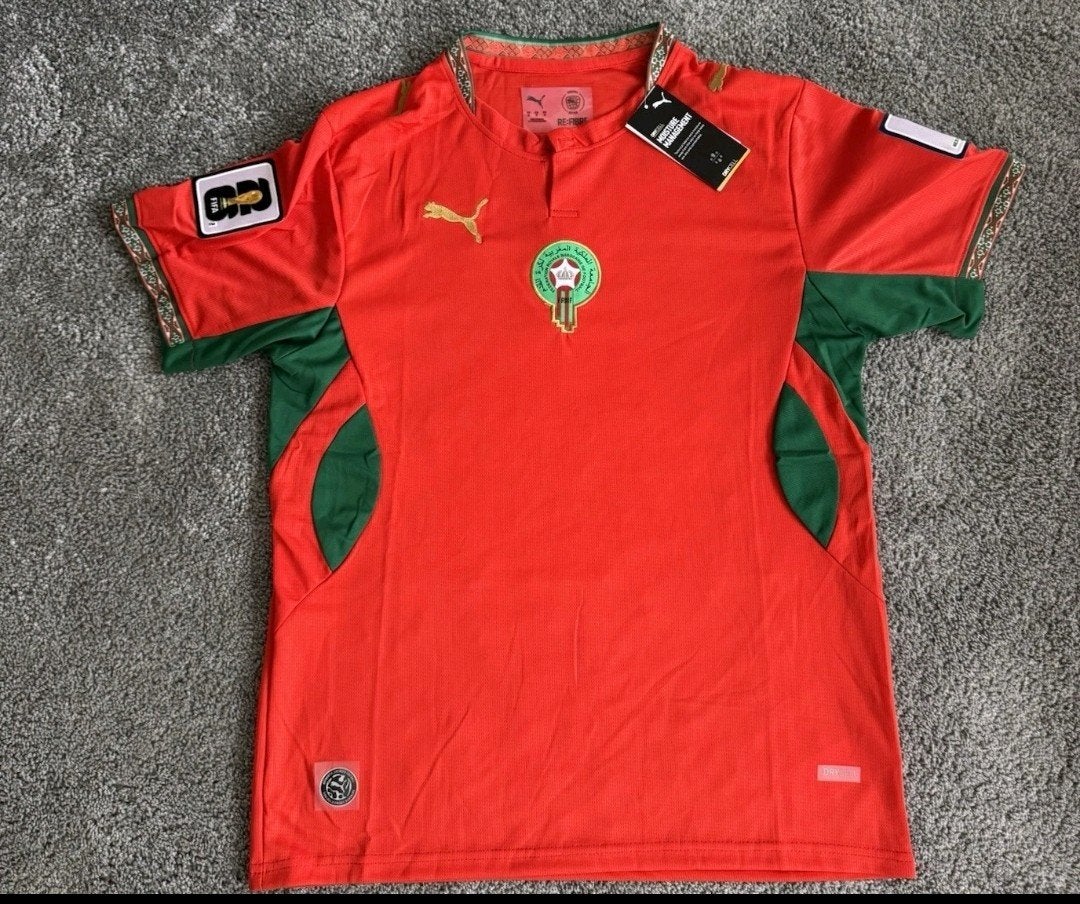 Marokko Thuisshirt Origineel WorldCup Nieuw 2026, Verzenden