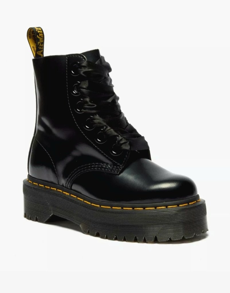 Dr.Martens boots MOLLY noires T38 très peu portées, Enlèvement ou Envoi, Comme neuf, Boots et Botinnes, Dr Martens