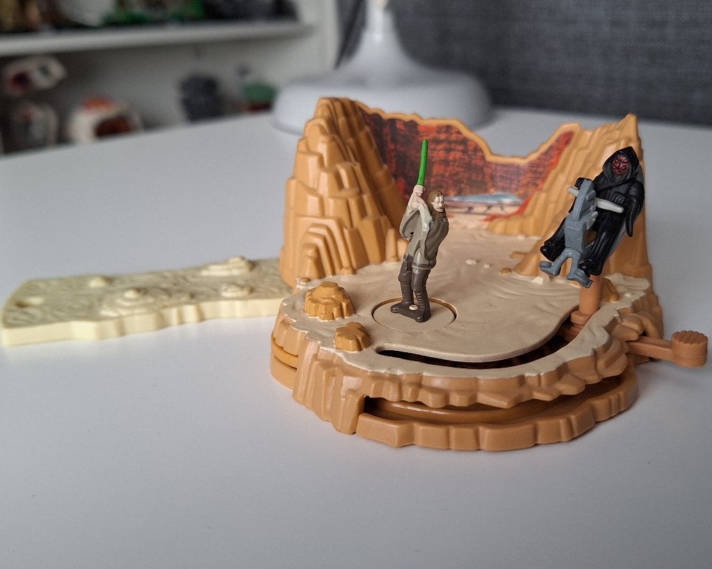 Star Wars Action Fleet Episode I mini-scene 4 Sith Pursuit, Verzamelen, Ophalen of Verzenden, Zo goed als nieuw, Overige typen