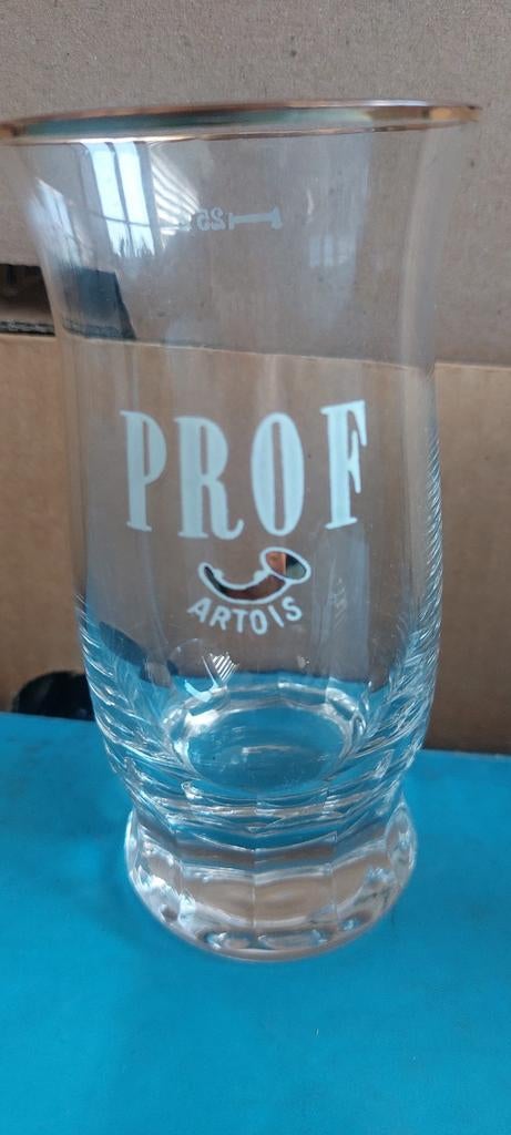 Verre prof artois 25cl, Enlèvement ou Envoi