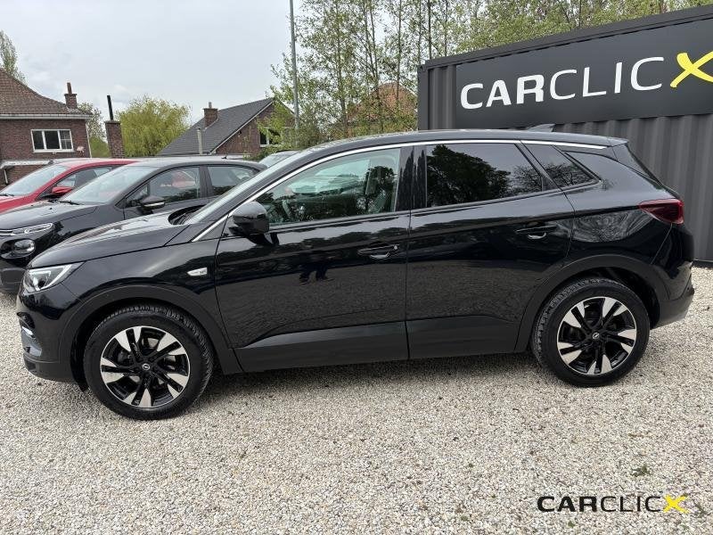Opel Grandland X Ultimate *Leather*, Automaat, 1199 cc, 164 g/km, Zwart