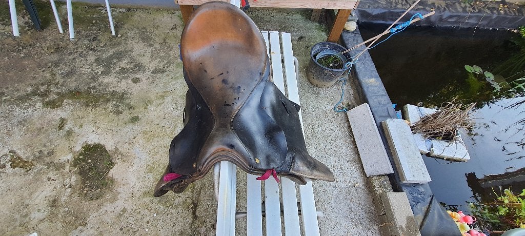 Paarden zadel, Animaux & Accessoires, Chevaux & Poneys | Selles, Enlèvement, Utilisé, Autres espèces