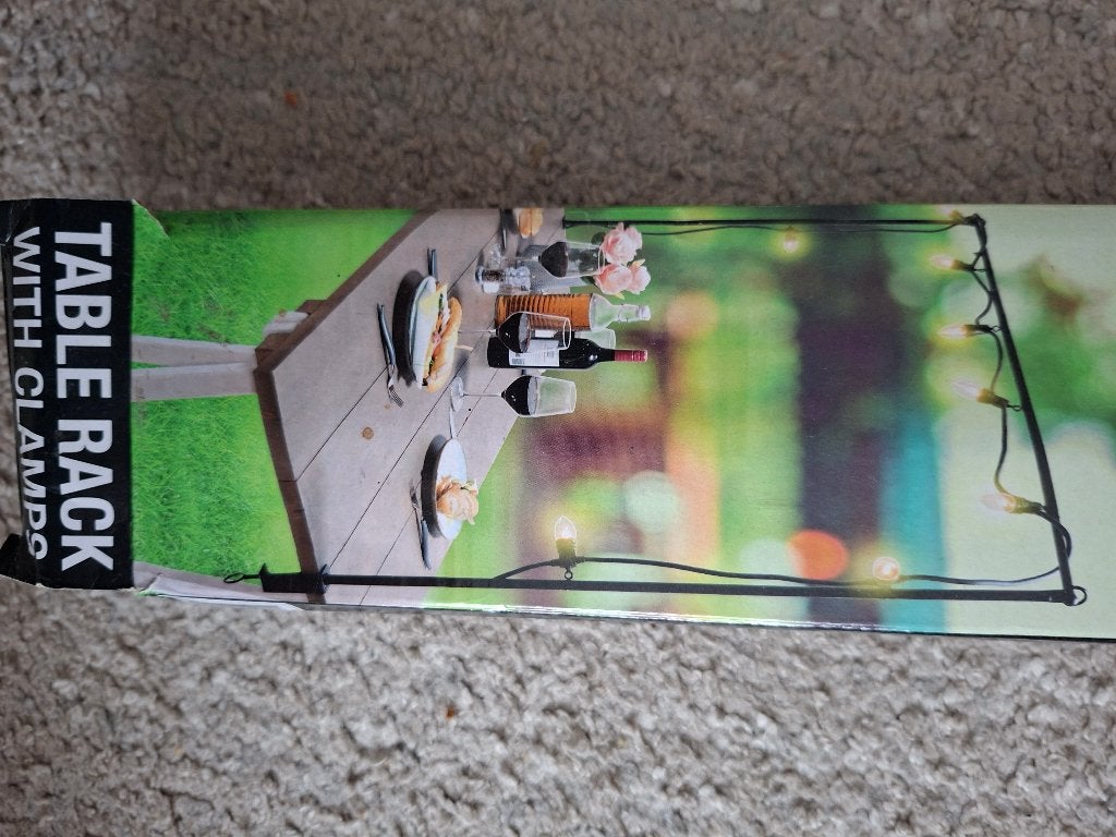 Tafel klem decoratie, Ophalen, Zo goed als nieuw