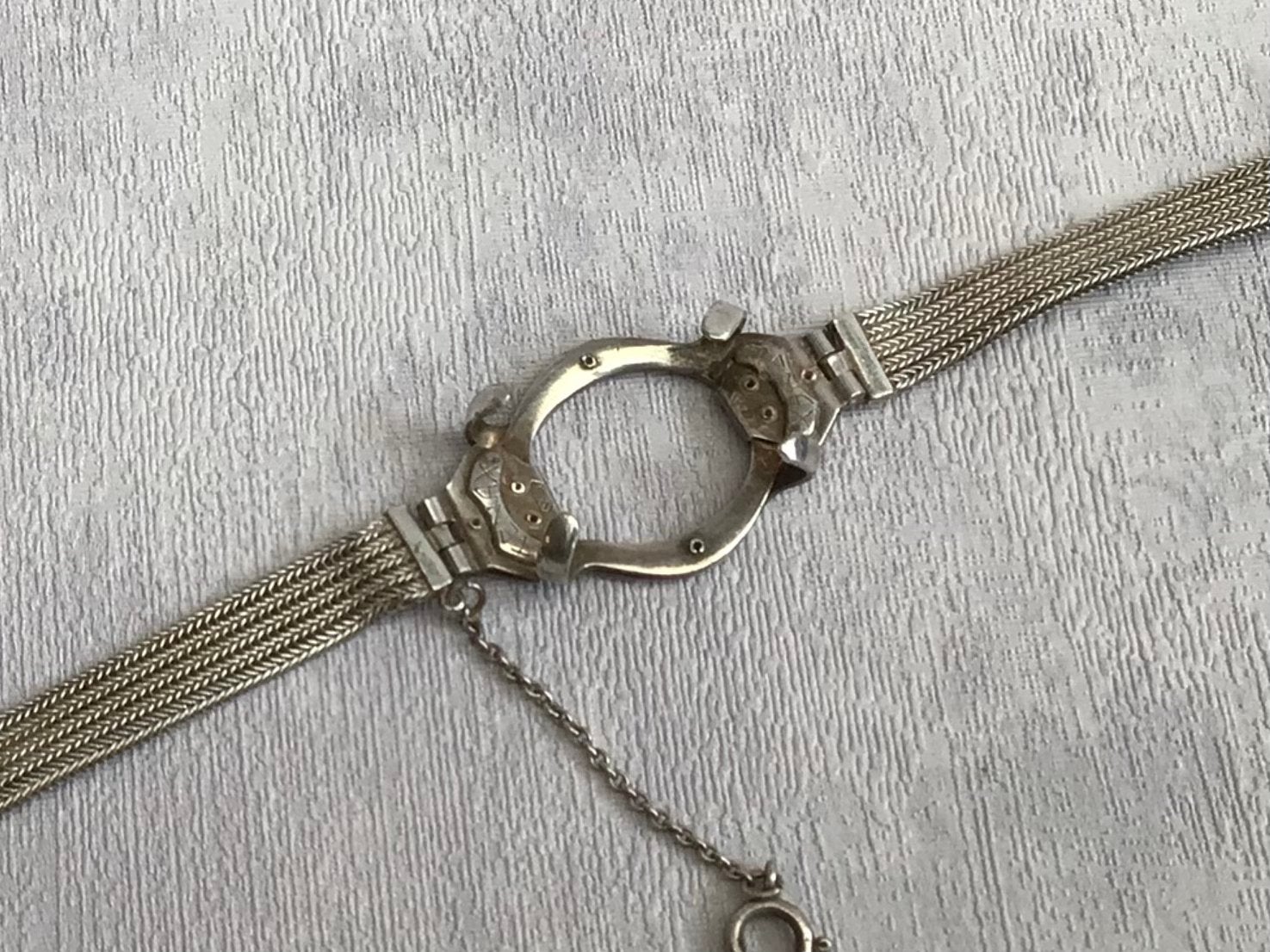 Horloge bandje antiek voor dames zakhorloge, Antiek en Kunst, Antiek | Zilver en Goud, Ophalen of Verzenden