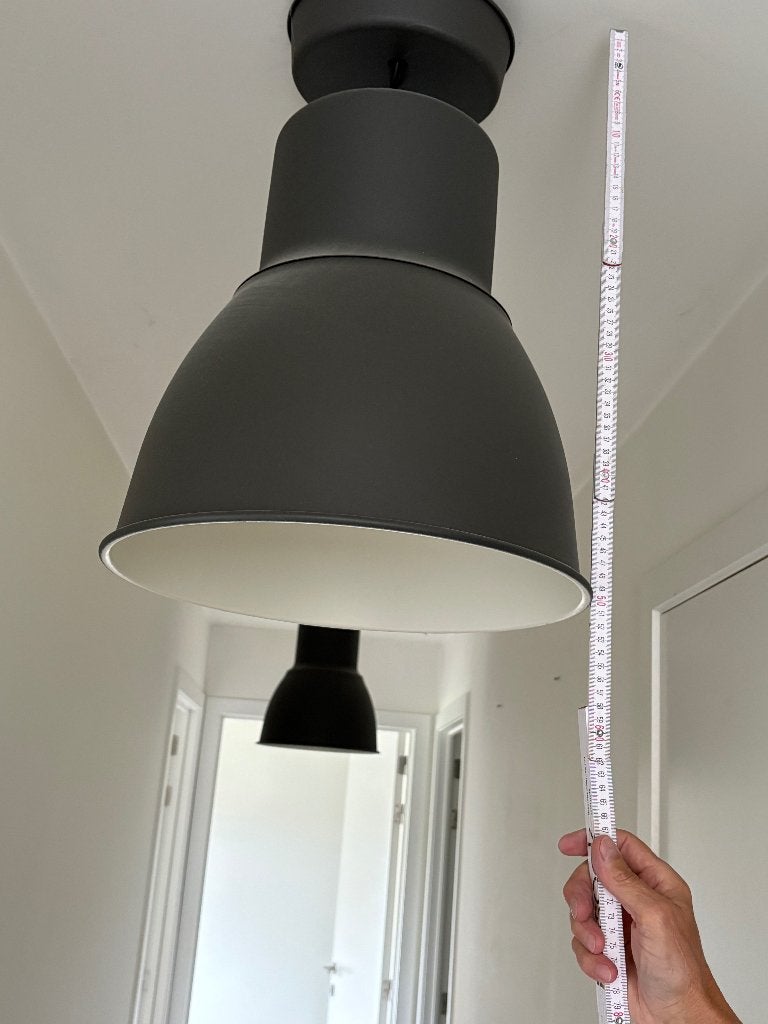 Luster model loft, Ophalen, Gebruikt, E27 (groot), Metaal