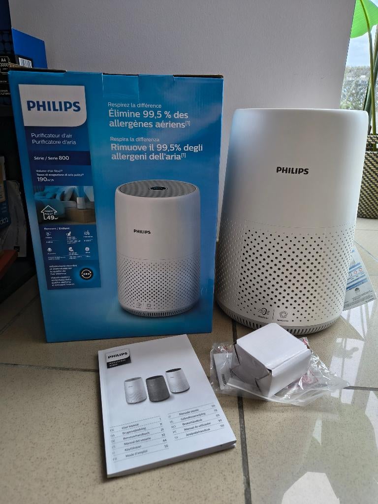 Philips luchtzuiveraar series 800 AC0819/10 *NIEUW*, Elektronische apparatuur, Luchtbehandelingsapparatuur, Nieuw, Luchtreiniger