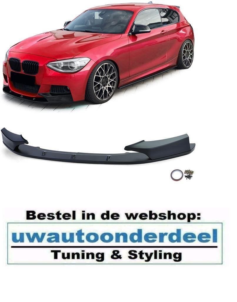 Spoiler Splitter Mat Zwart Bmw 1 Serie F20 F21 Pre M Pakket, Envoi