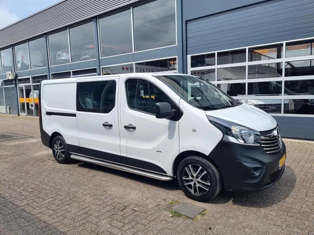 Opel VIVARO-B L2 Dubbele Cabine 6 Zits 1.6 CDTI 95 PK Euro 6, Auto's, Voorwielaandrijving, Stof, Gebruikt, 4 cilinders