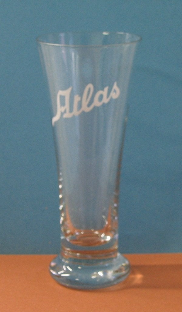 VERRE À BIÈRE ATLAS 293, Collections, Marques de bière, Enlèvement, Utilisé, Verre ou Verres, Autres marques