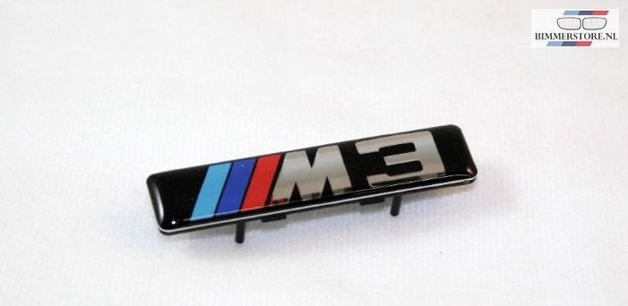 M3 Embleem type aanduiding grille zijkant nieuw BMW 3 serie, -, -, Nieuw, Ophalen of Verzenden