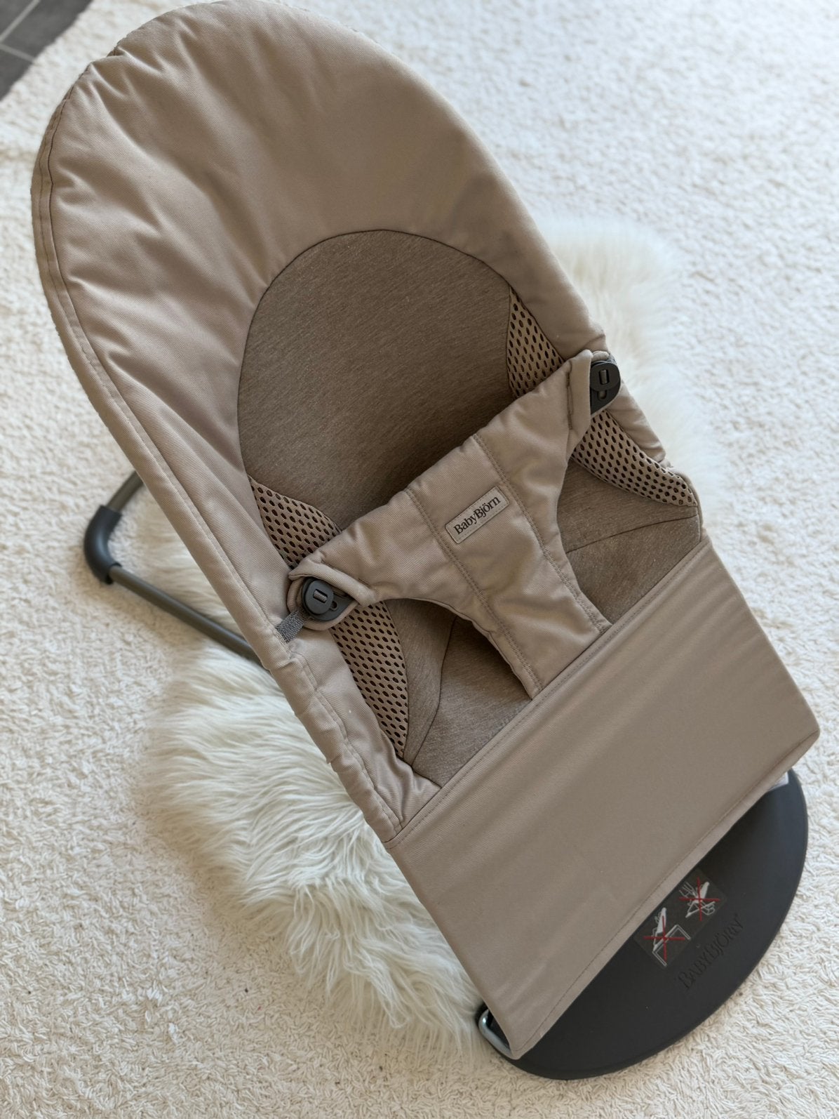 Babybjorn wipstoel / relax met speelgoed, Enlèvement, Comme neuf, Chaise rebondissante