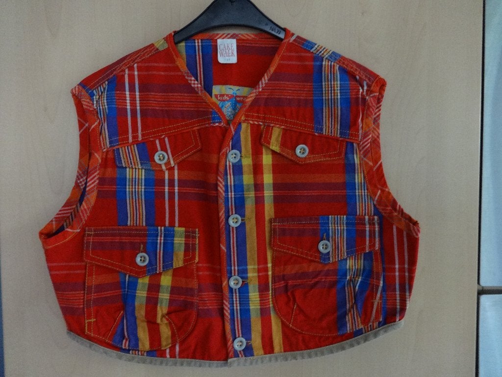 Carnaval- of Verkleedvestje Cowboy., Ophalen of Verzenden, Zo goed als nieuw, Jongen