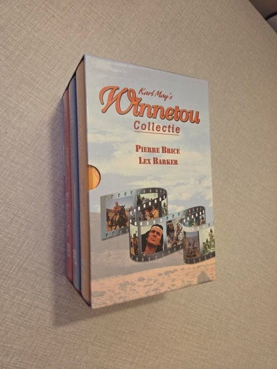 Luxebox Karl May's Winnetou Collectie., Cd's en Dvd's, Boxset, Engels, Ophalen of Verzenden, Zo goed als nieuw