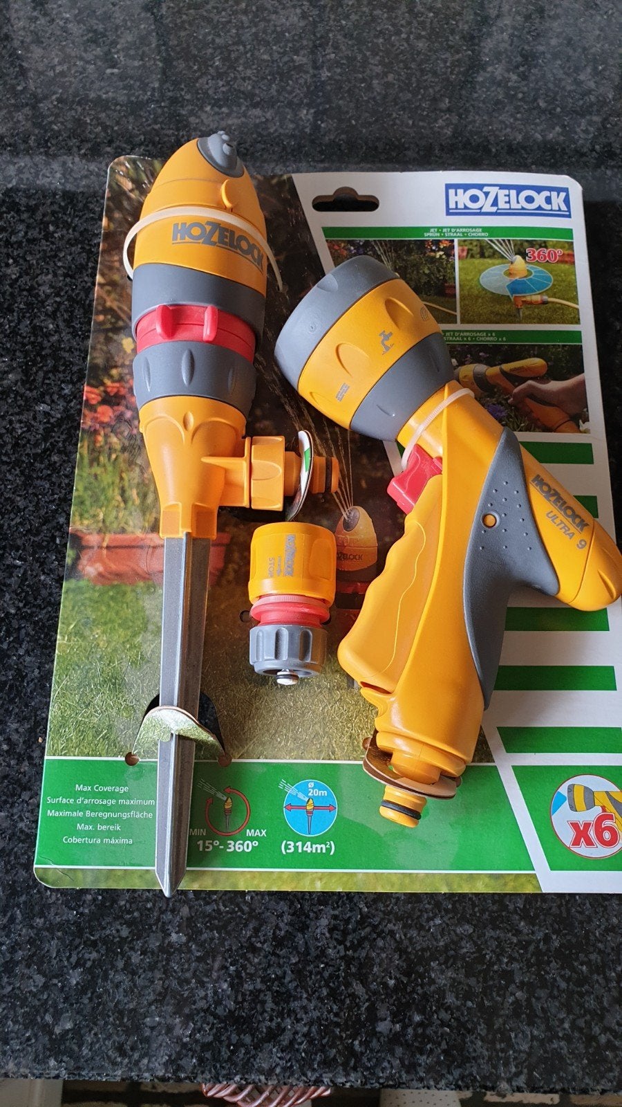Hozelock tuinsproeier en broespistool nieuw, Ophalen