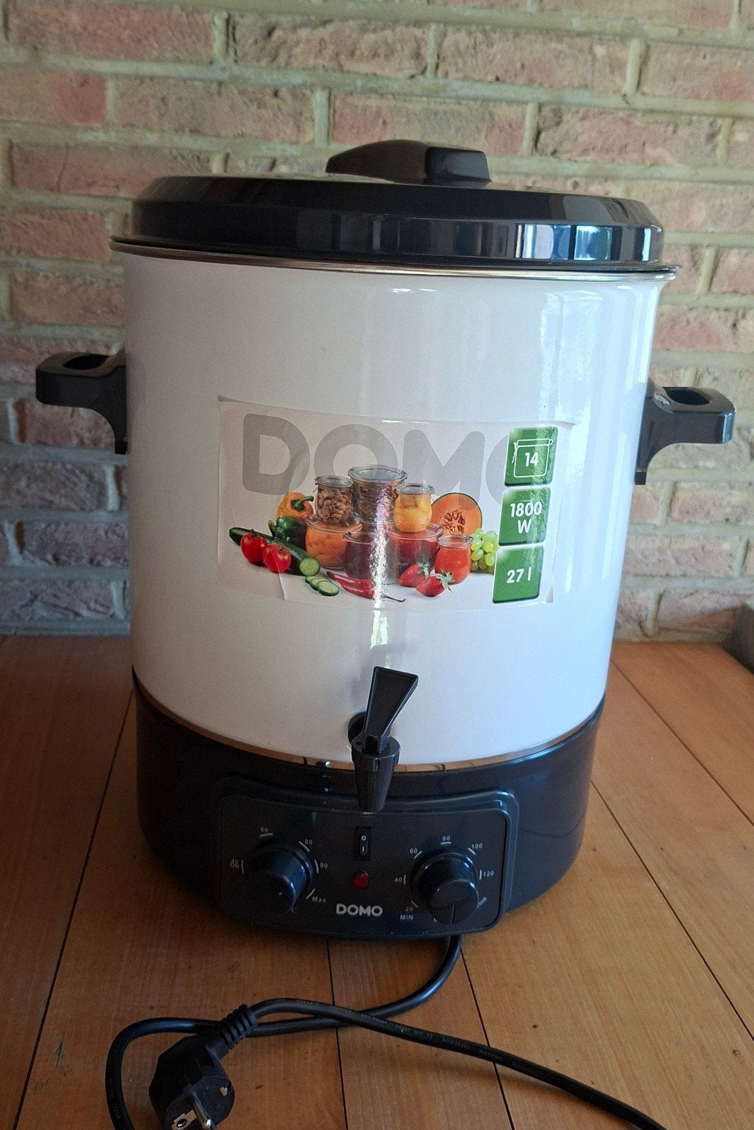 sterilisateur de conserves NEUF  Domo DO322W, Electroménager, Enlèvement