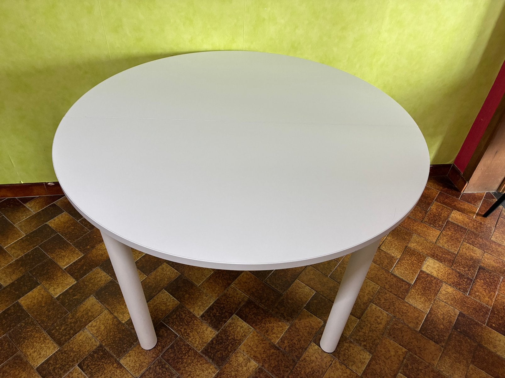 Table ronfe, Enlèvement, Utilisé, Rond, Bois