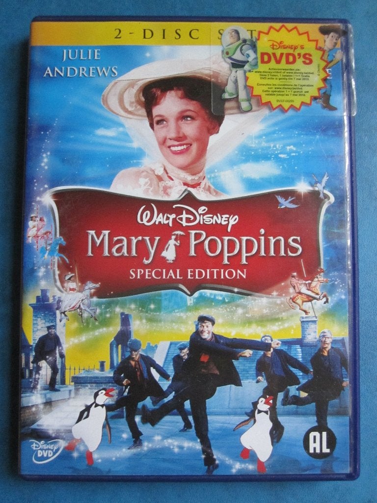 Mary Poppins (1964) 2 disques (DISNEY), CD & DVD, Enlèvement ou Envoi, Tous les âges, Néerlandais, Néerlandais