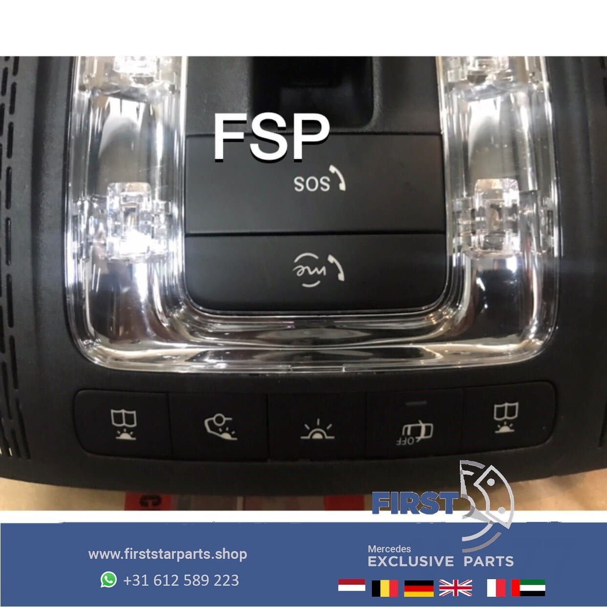 W177 V177 DAK BEDIENING SCHAKELAAR Mercedes A Klasse 2018-20, Gebruikt, -, Ophalen of Verzenden, -
